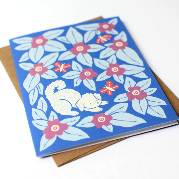 Bennie Blooms Card