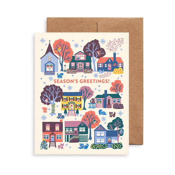 Holiday Houses Card Set