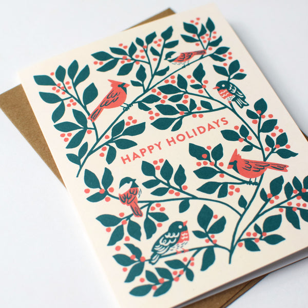 Woodland Animal Holiday Card Set
