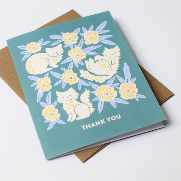 Cats Thank You Card