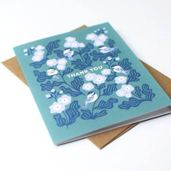 Chickadee Thank You Card