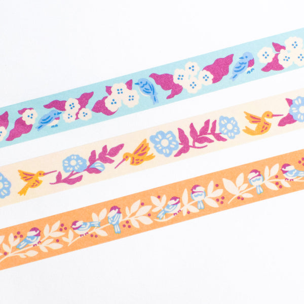 Birds & Blooms Washi Tape Set
