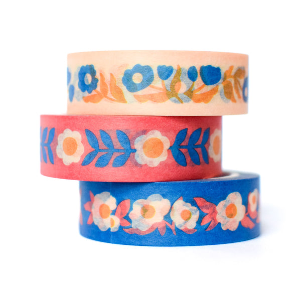 Floral Washi Tape Set