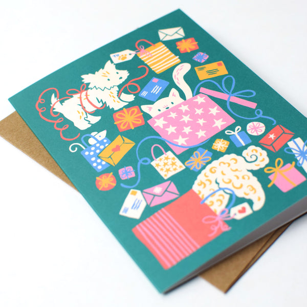 Merry Pets Assorted Christmas Card Set