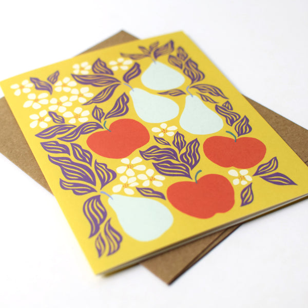 Apples & Pears Card