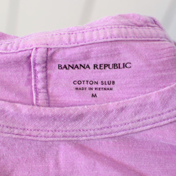 Upcycled Purple Earth Day Every Day T-Shirt - Women’s Size Medium