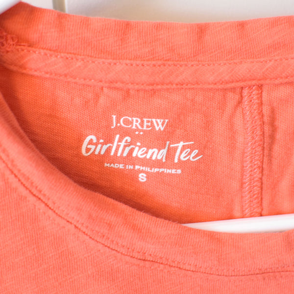 Upcycled Coral Earth Day Every Day T-Shirt - Women’s Size Small