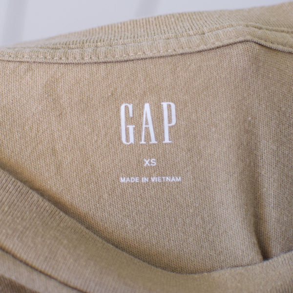 Upcycled Tan Earth Day Every Day T-Shirt - Unisex Size X-Small