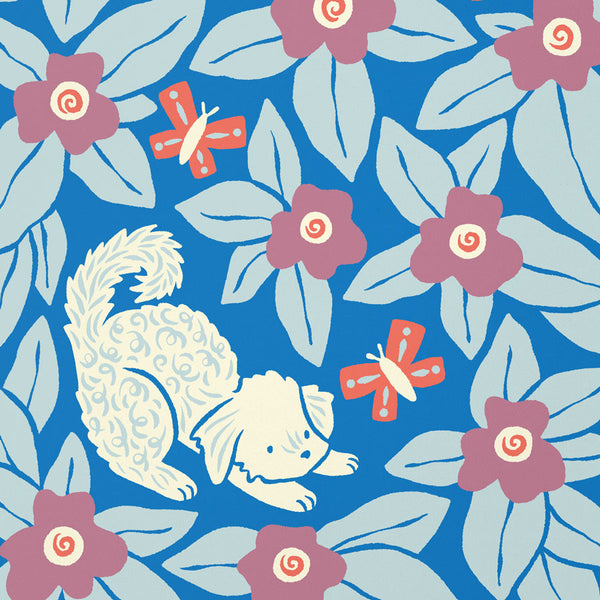 Close-up of Bennie Blooms art print by Chrissie Van Hoever