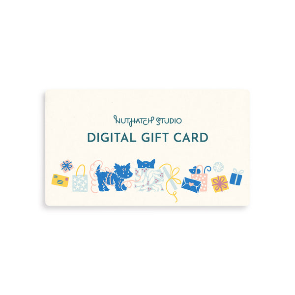 nuthatch studio digital gift card