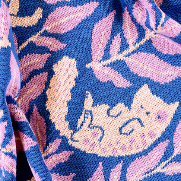 Cat Club Baby Blanket - Lake