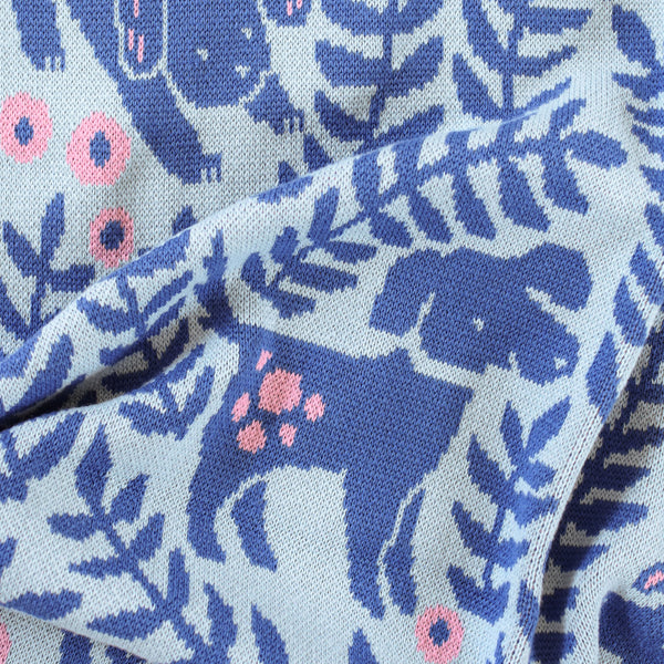 Dog Park Throw Blanket - Sky