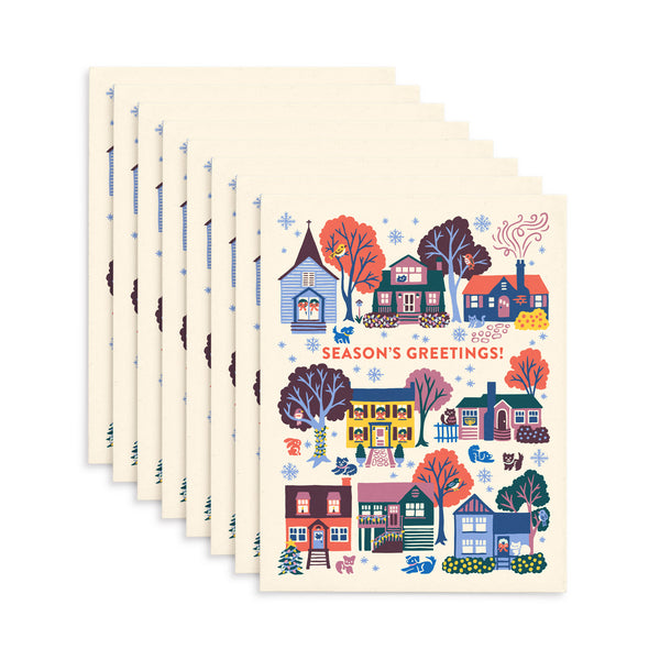 Holiday Houses Card Set