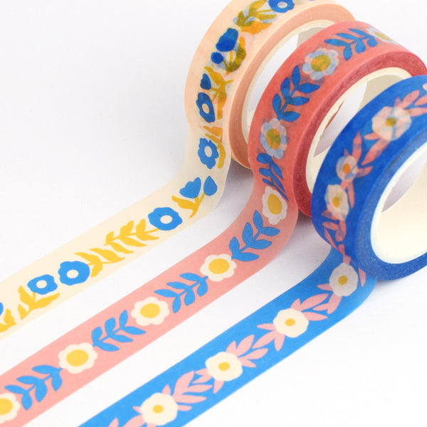 Floral Washi Tape Set