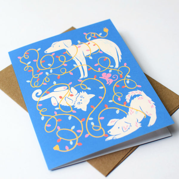 Merry Pets Assorted Christmas Card Set