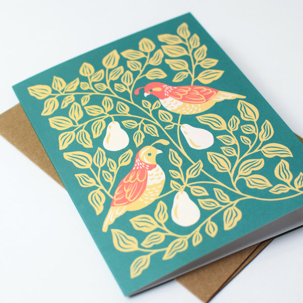 Holiday Birds Assorted Card Set