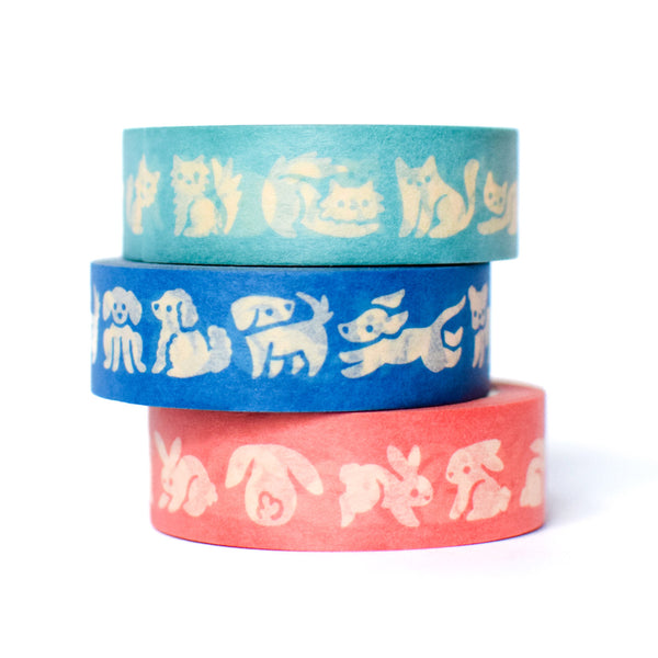 Pet Parade Washi Tape Set