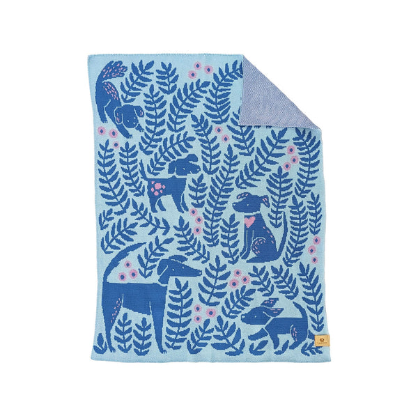 Dog Park Baby Blanket - Sky