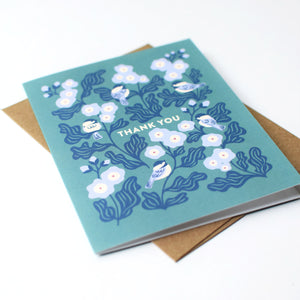 Chickadee Thank You Card