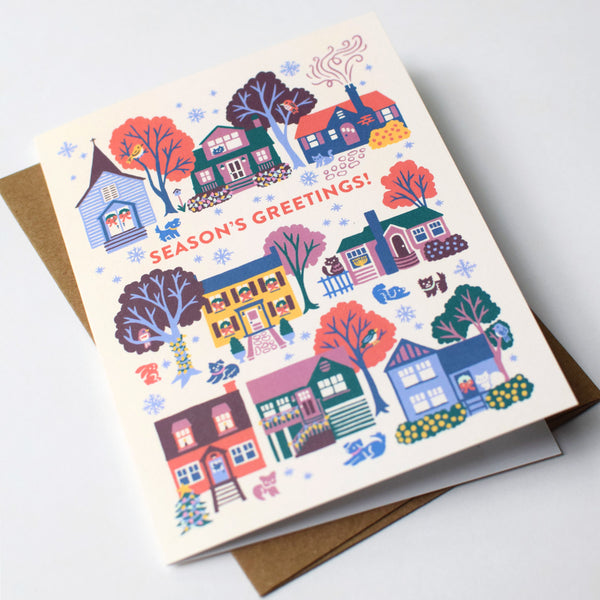 Holiday Houses Card Set