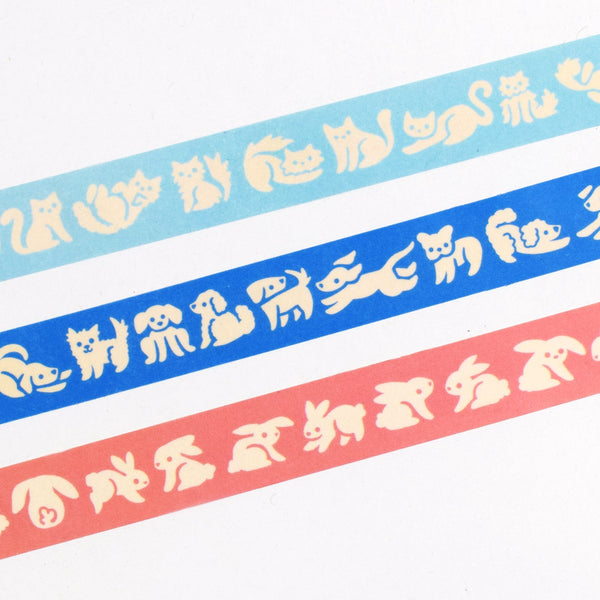 Pet Parade Washi Tape Set