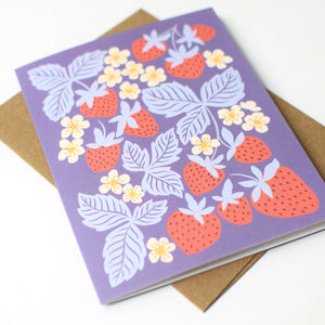 Strawberry Patch Card