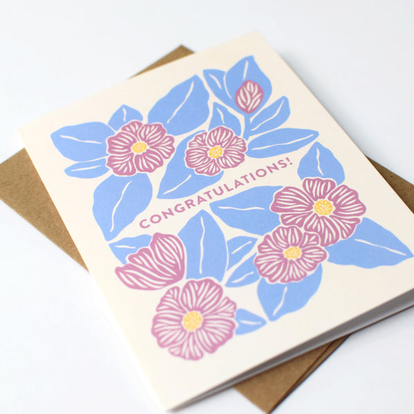 Magnolia Congratulations Card