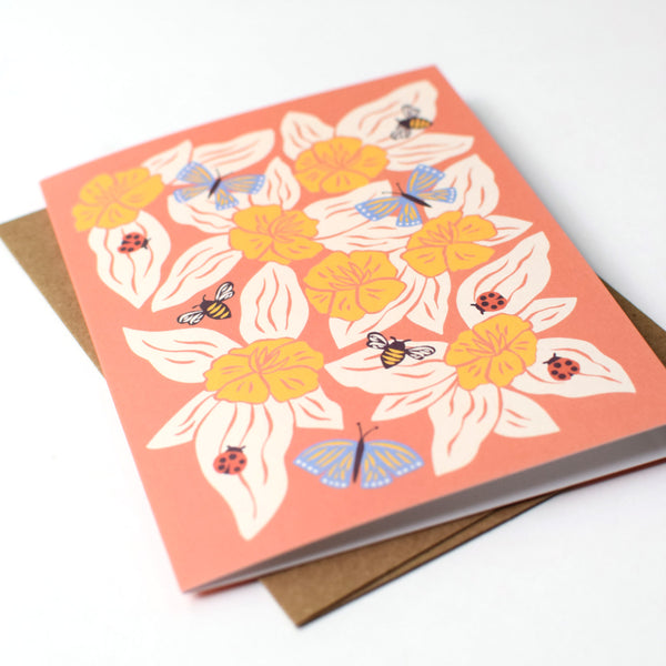 Butterfly Garden Card