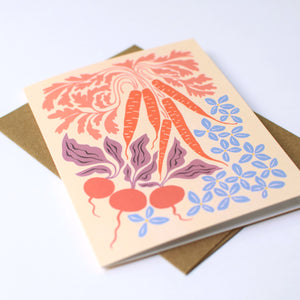 Carrots & Radishes Card