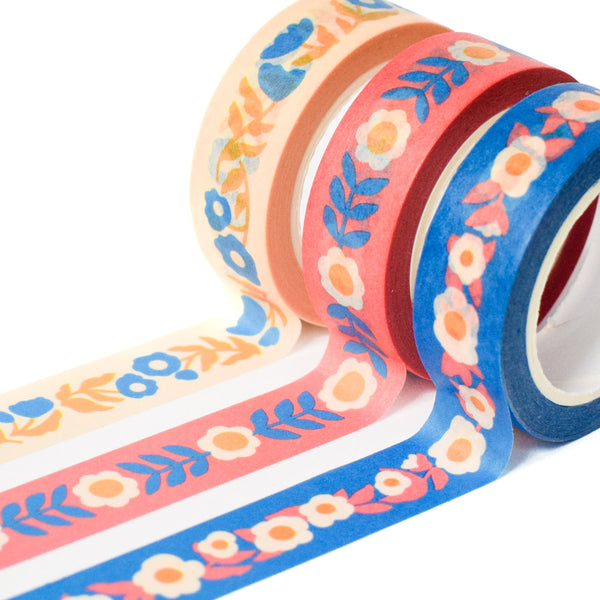 Floral Washi Tape Set