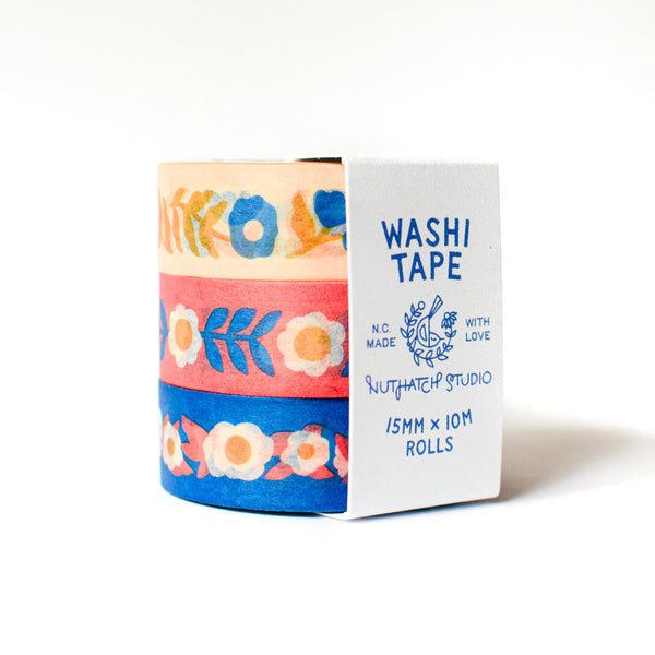 Floral Washi Tape Set