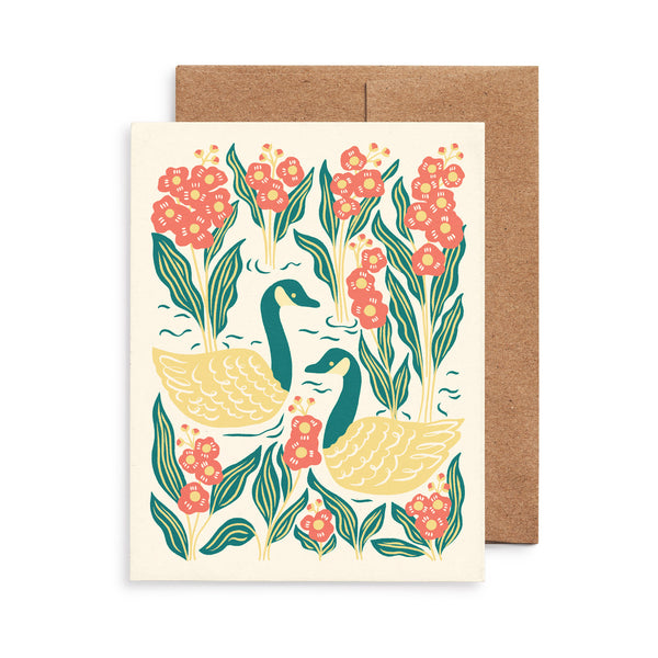 Geese Holiday Greeting Card