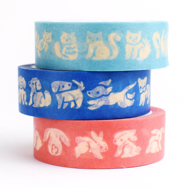 Pet Parade Washi Tape Set