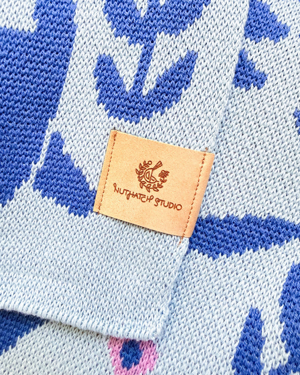 Dog Park Throw Blanket - Sky