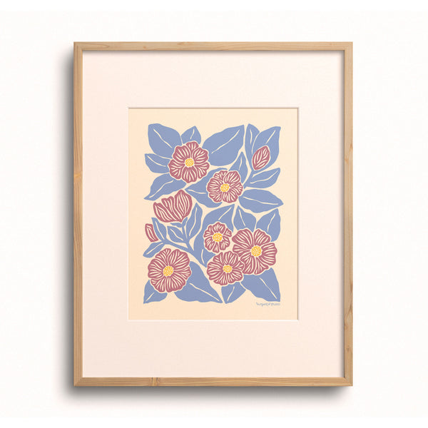 Magnolia Blooms Art Print