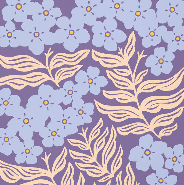 Forget-Me-Nots Art Print