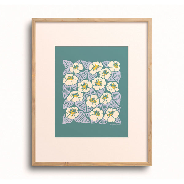 Rock Roses Art Print