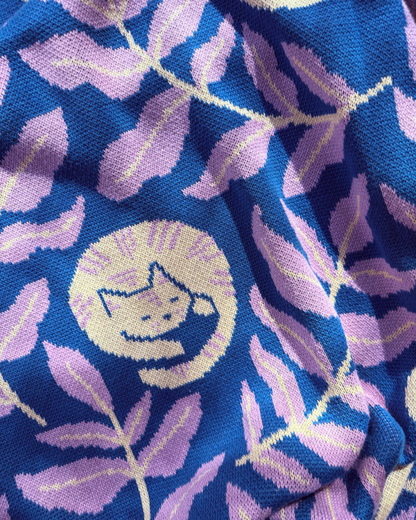 Cat Club Throw Blanket - Lake