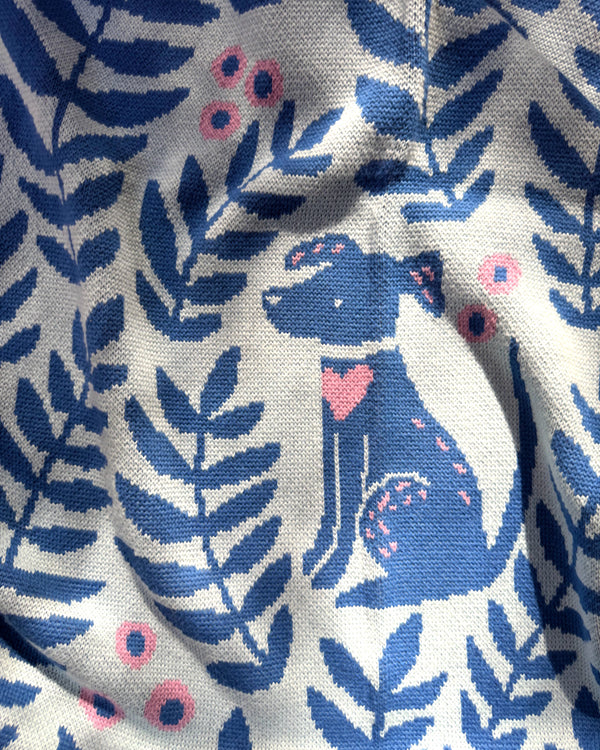 Dog Park Throw Blanket - Sky