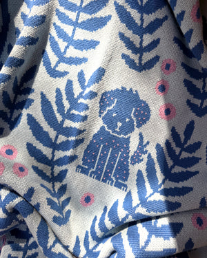 Dog Park Throw Blanket - Sky