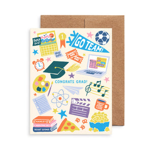 Congrats Grad Greeting Card