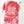 Upcycled Red Tie-Dye Earth Day Every Day T-Shirt - Unisex Size Small