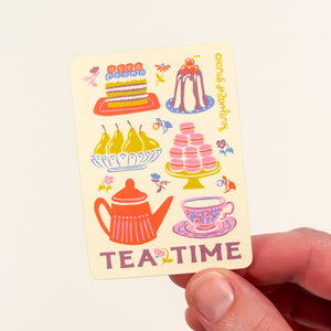 "Tea Time" Sticker