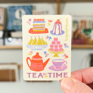 "Tea Time" Sticker