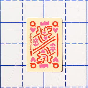 Queen of Hearts Sticker