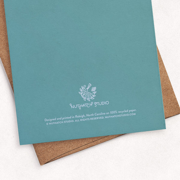 Ladybugs & Chamomile Card